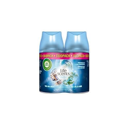 Raumspray Air Wick Tag am Meer, Duo-Pack 2 x 250 ml, Nachfüller für Freshmatic-Max-Geräte, für bis zu 60 Tage