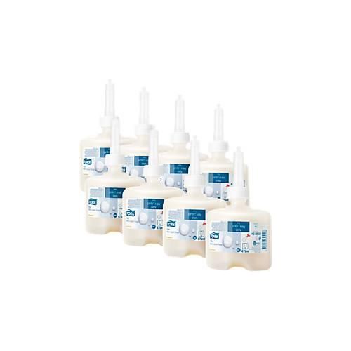 Tork® Premium Flüssigseife Mini 420502, mild parfümiert, feuchtigkeitsspendend, pflegend, 8 Flaschen á 475 ml, Perlmuttfarben