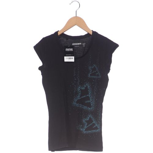 Zimtstern Damen T-Shirt, schwarz, Gr. 36