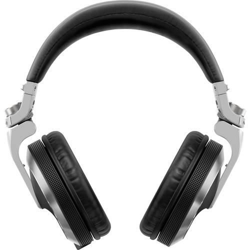 Pioneer DJ HDJ-X7-S DJ Over Ear Kopfhörer kabelgebunden Silber Faltbar