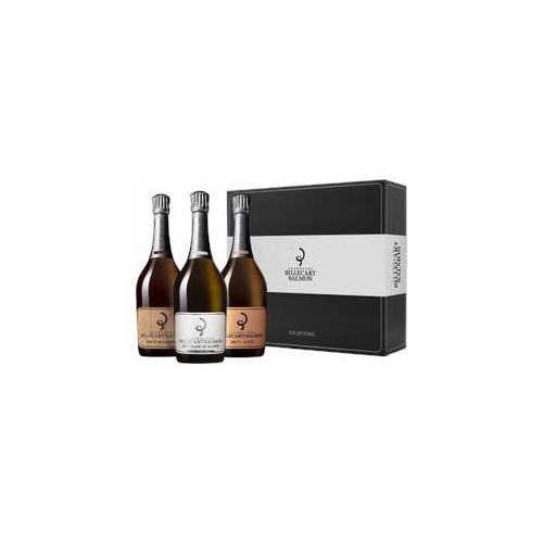 Champagner Billecart Salmon - Coffret Exc3ption - 3 Flaschen