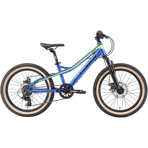 Jugendfahrrad BIKESTAR Fahrräder Gr. 28cm, 20 Zoll (50,80cm), blau (blau, grün) Kinder