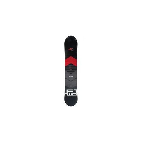 F2 Snowboard RENTAL SMO Camber Uni, schwarz/rot (163cm W)