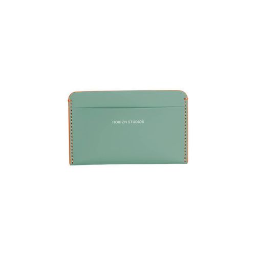 Horizn Studios | Kreditkartenetuis | Cardholder in Marine Green / Neon