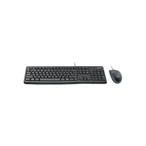 Logitech Desktop MK120 - Tastatur & Maus Set - Italienisch
