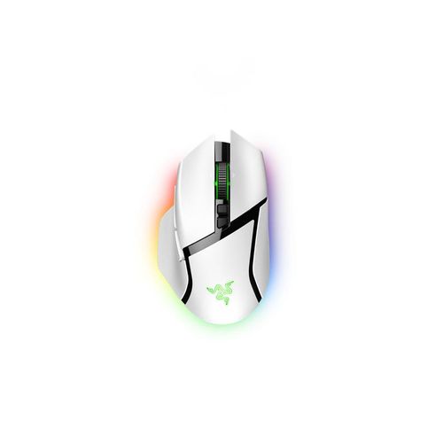 Razer Basilisk V3 Pro - Gaming Maus (Weiß mit RGB Licht)