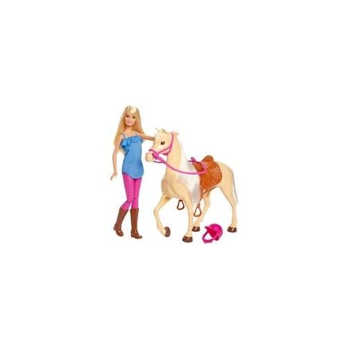 Barbie Pferd & Puppe