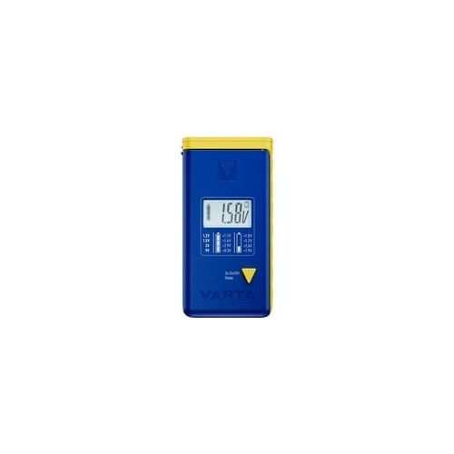 Digitaler LCD Batterietester AA / AAA / C / D / E, Messgerät blau