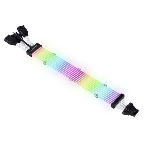 Lian Li Strimer Plus V2 12VHPWR LED Adapterkabel 335 mm Schwarz, RGB