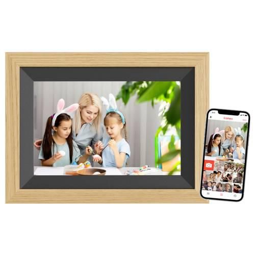 Braun Phototechnik DigiFrame 10B WiFi Digitaler WiFi-Bilderrahmen 25.7 cm 10.1 Zoll EEK: C (A - G) 1280 x 800 Pixel 32 GB Buche