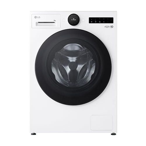 LG Waschmaschine (9 kg, 1.350 U./Min., EEK A) mit schwarzem Bullaugenring F4WX809YC