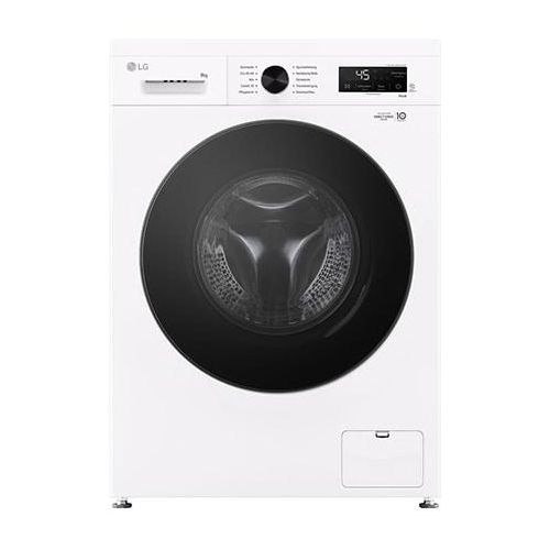 LG Waschmaschine Essence White (A, 9 kg, 1.310 U./Min.) Unterbaufähig mit Steam & Inverter Direct Drive F4WB309Y