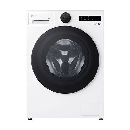 LG Waschmaschine (8 kg, 1.350 U./Min., EEK A) mit schwarzem Bullaugenring F4WX808YC