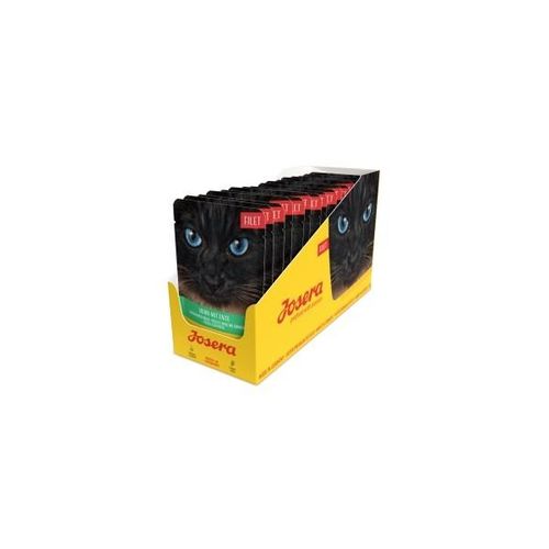 Josera Cat Filet Huhn mit Ente 16 x 70g Nassfutter