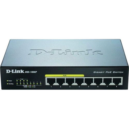 D-Link Netzwerk-Switch »DGS-1008P«