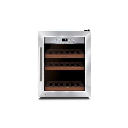 Caso Weinkühlschrank »WineSafe 12 Edelstahl, Rechts«, für 12 St. Standardflaschen á 075l