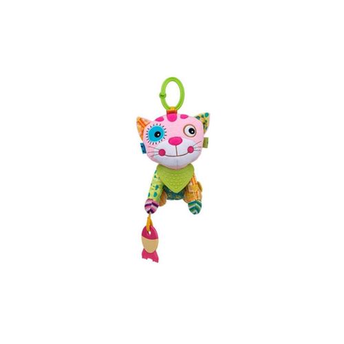 Bali Bazoo Kuscheltier C-Ring Greifling Activity Spielzeug Plüschtier ab Geburt rosa