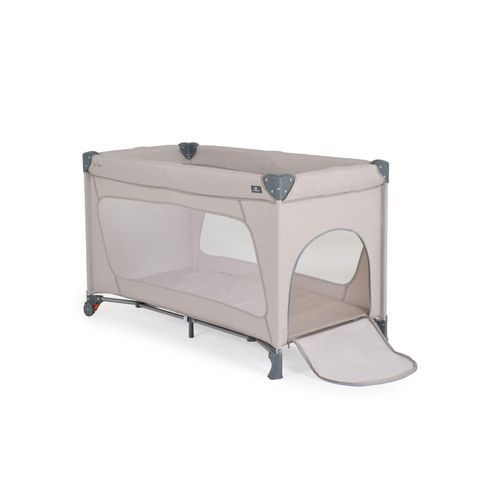 Cangaroo Reiselaufstall One Touch Räder Seiteneingang Matratze klappbar Tasche beige
