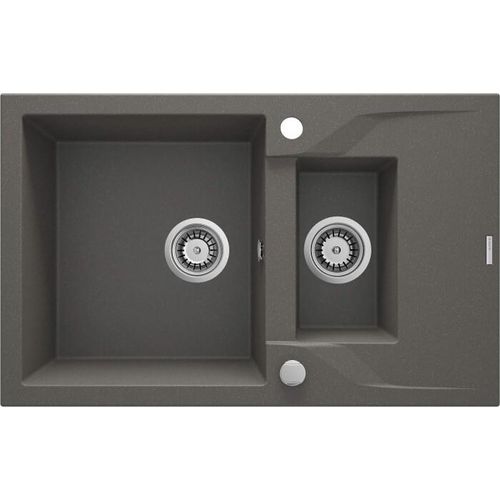 1,5-Kammer-Granitspüle mit Abtropffläche ZQN_T513 5908212088760