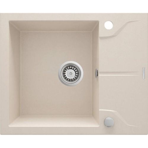 1-Kammer-Granitspüle mit Abtropffläche ZQN_511A 5908212093672