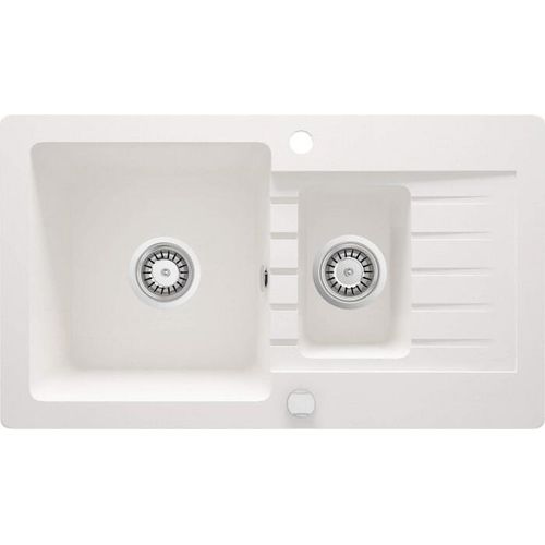 1,5-Kammer-Granitspüle mit Abtropffläche ZQZ_A513 5908212043721