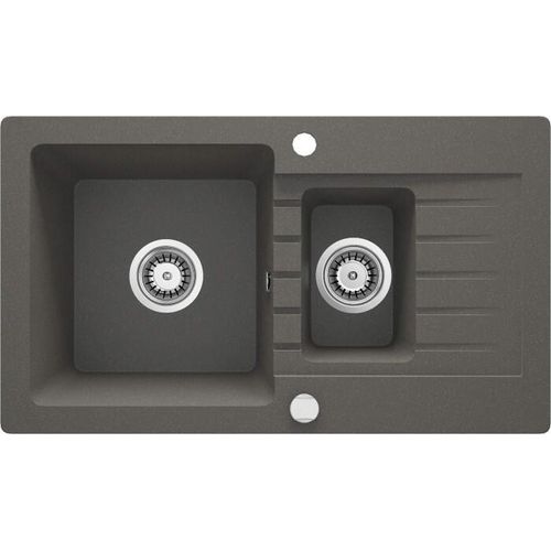 1,5-Kammer-Granitspüle mit Abtropffläche ZQZ_T513 5908212096550