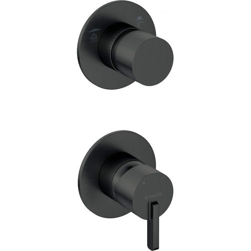 Unterputz-Brausebatterie mit Strahlschalter BQS_N44P 5907650818571