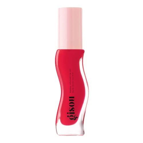 Gisou - Honey Infused Lip Oil - Lippenöl Mit Honig - honey Infused Lip Oil Strawberry