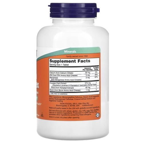 NOW Silica Complex, 180 Tabletten [260,00 EUR pro kg]