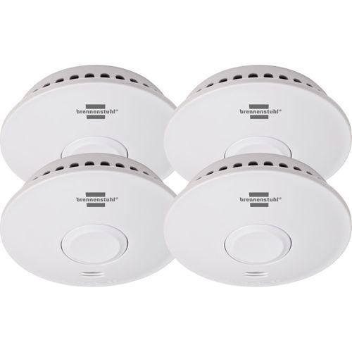 Brennenstuhl Funk Rauchmelder Set, 4x RM L 3101