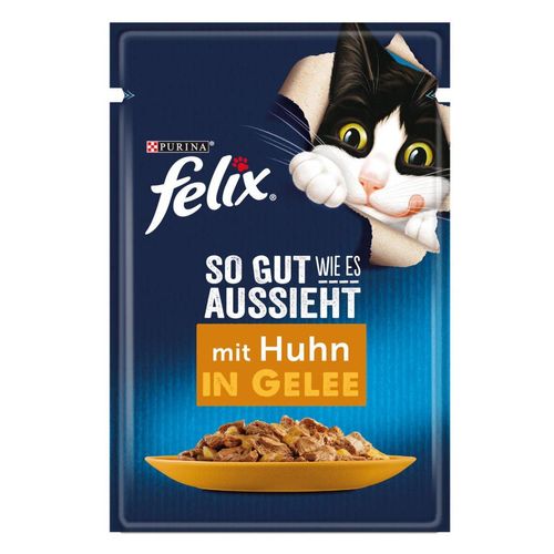 FELIX So gut wie es aussieht in Gelee mit Huhn 26x85g