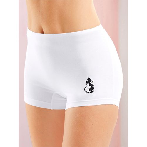 Panty WÄSCHEPUR, Damen, Gr. 48/50, weiß, 95% Baumwolle, 5% Elasthan, Unterhosen