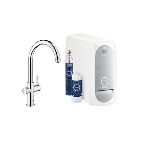 Grohe Blue Home, C-Auslauf Starter Kit, chrom