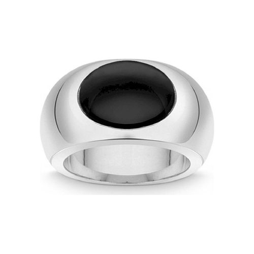 Quinn - Silberring mit Onyx - 02181672 - Weite 58