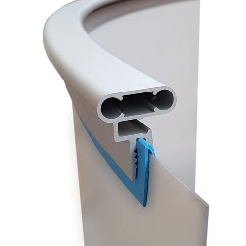 Handlaufpaket Premium aus Aluminium für Rundbecken, verschiedene Maße Pool Handlaufpaket Premium aus Aluminium für Rundbecken bis 300cm