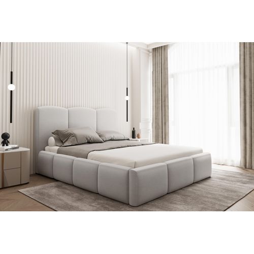 Kaiser Möbel Schlafzimmerbett mit bettkasten 160x200 cm AMRUM unter matratze Perle