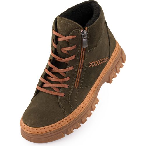 Winterstiefel damen kaki 40 - wasserdicht und warm
