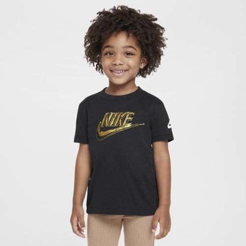 T-shirt Metallic Futura Nike pour tout-petit - Noir