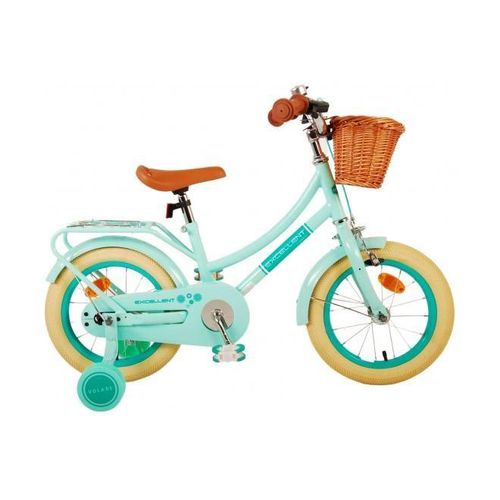 Volare Excellent Kinderfahrrad - Mädchen - 14 Zoll - Grün