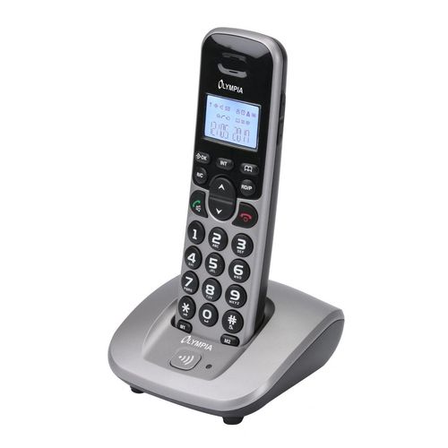 Großtasten-Telefon DECT 5000, silber*