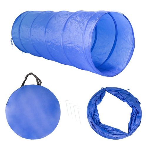 Lemodo Tunnel für Hundetraining, L Ø 55 cm