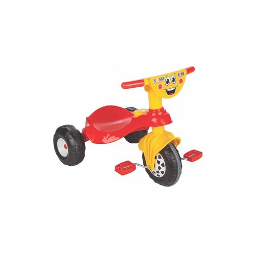 Pilsan Dreirad Smart 07132 Pedale, Hupe, Kunststoffreifen, ab 3 Jahren bis 35 kg rot