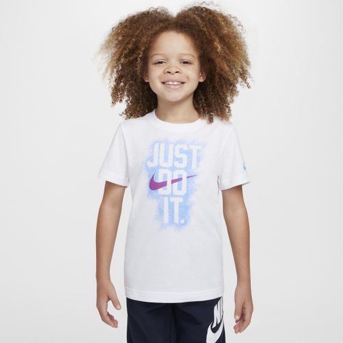 Nike Powder Play Just Do It-T-Shirt (jüngere Kinder) - Weiß