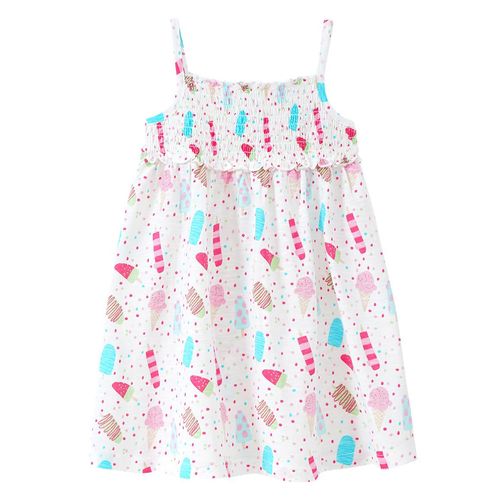 Baby Kleid mit Eis-Print allover