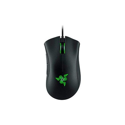 RAZER DeathAdder Essential Maus ergonomisch kabelgebunden grün, schwarz