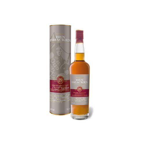 Ben Bracken Speyside Single Malt Scotch Whisky 29 Jahre mit Geschenkbox 40% Vol