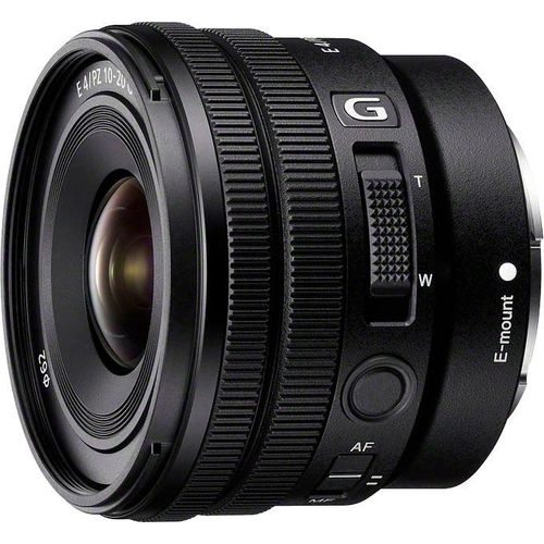 SONY Objektiv "SEL-P1020G E PZ 10-20 mm F4 G", schwarz, T:6,98cm Ø:5,5cm, Objektive