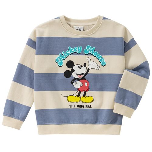 Micky Maus Sweatshirt mit Streifen