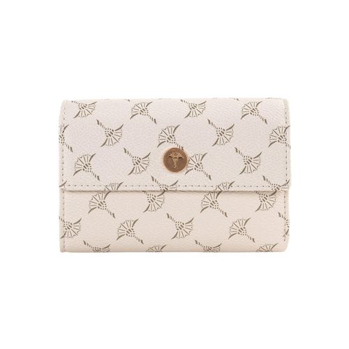 Geldbörse JOOP "Geldbörse Cortina 1.0 Cosma Purse mh10f", Damen, weiß (weiß (sanftes weiß)), Kunstleder, Kleinlederwaren