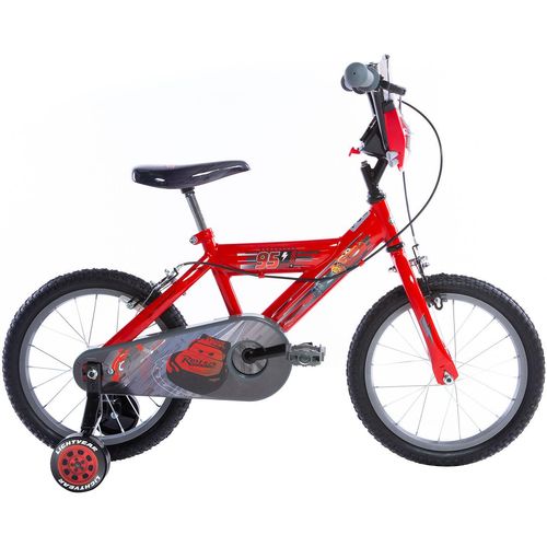 Kinderfahrrad HUFFY Gr. 27, rot, Fahrräder, Kinder, 27cm, 16 Zoll (40,64cm) hinten: 16 Zoll (40,64cm)